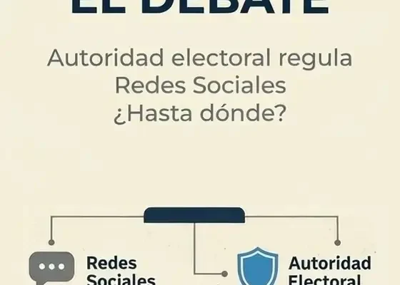 El debate: autoridad electoral regula Redes Sociales. ¿Hasta dónde?